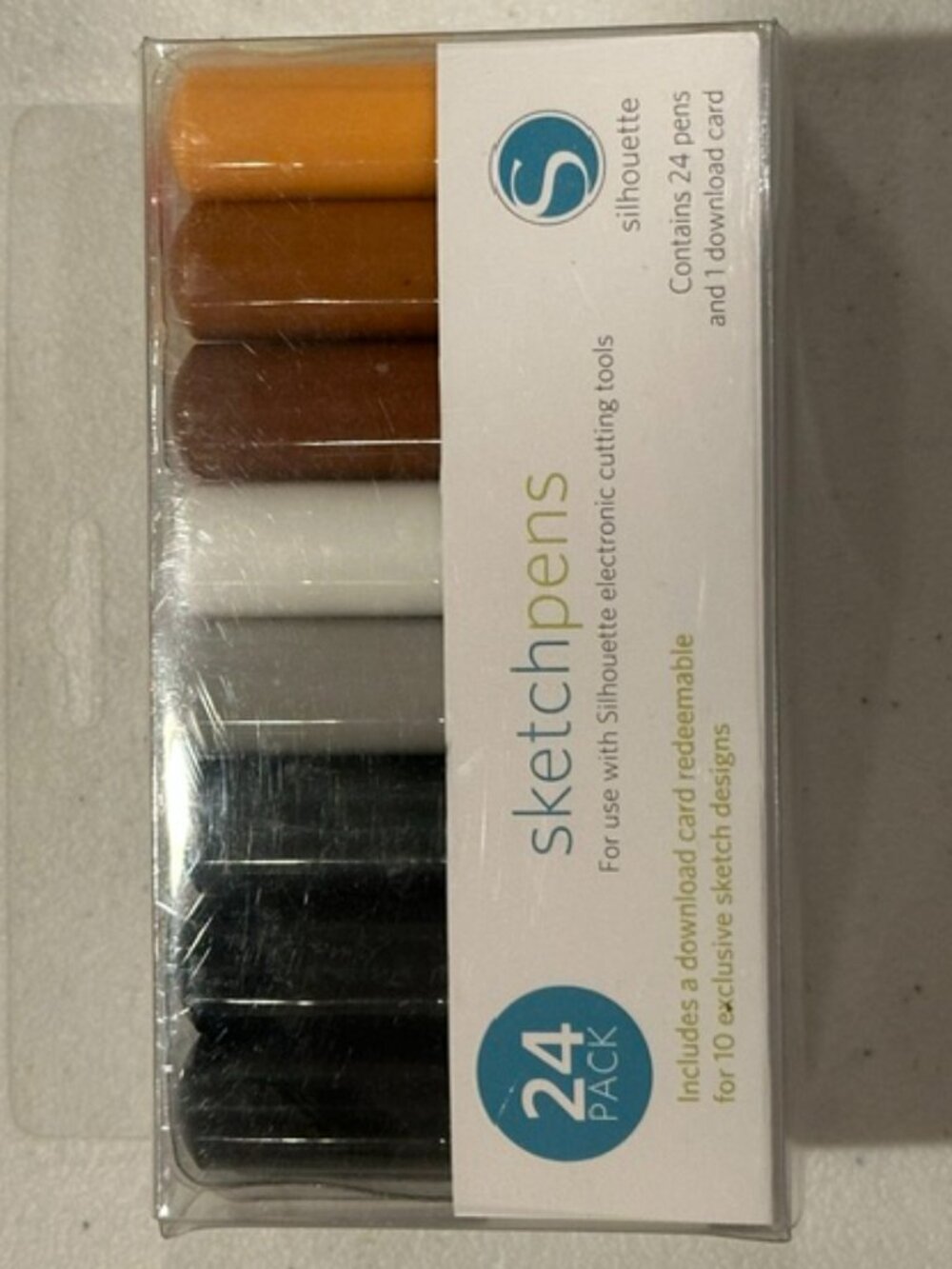 NEW Silhouette Sketch Pens-Set of 24